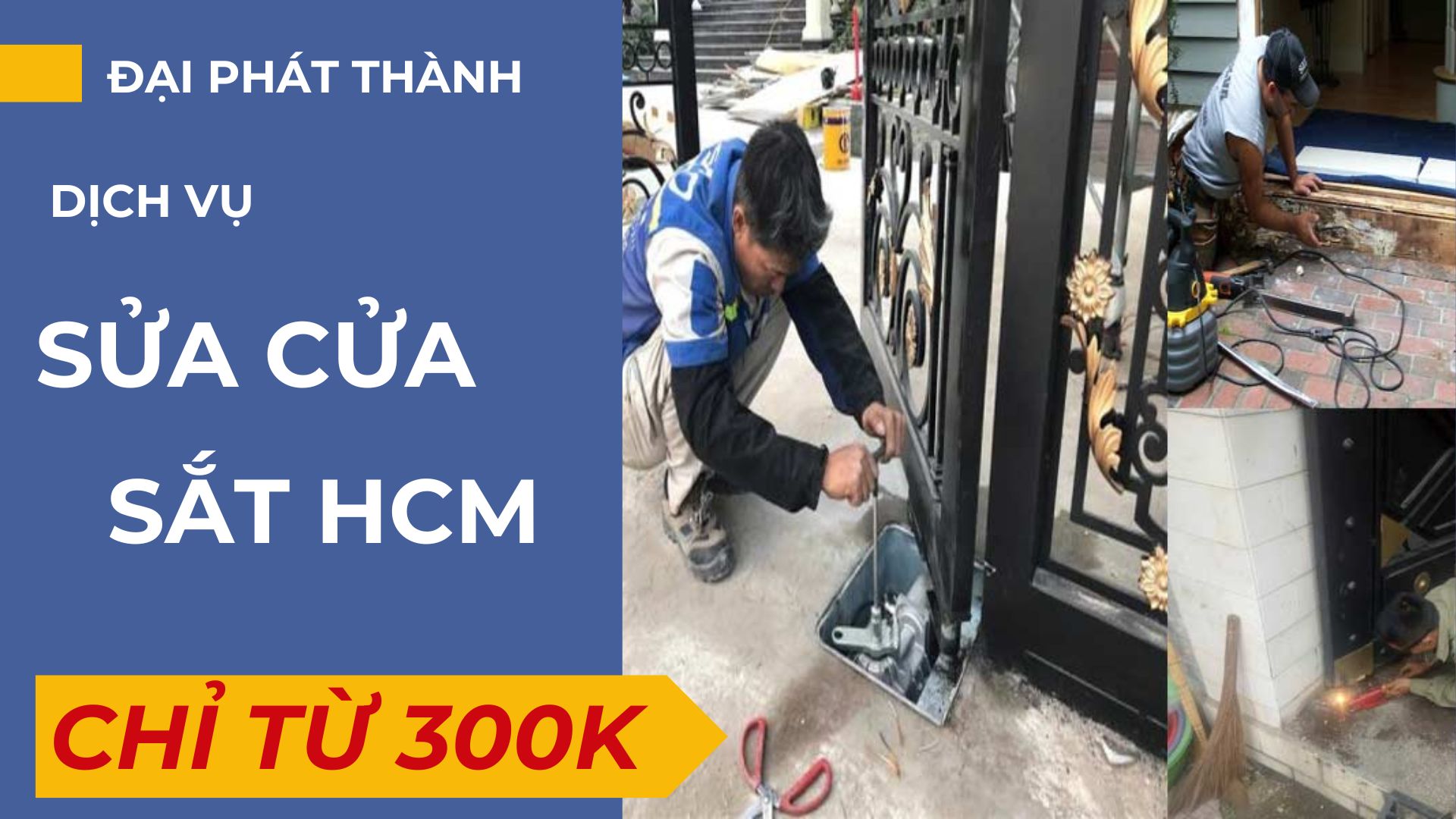 sửa cửa sắt